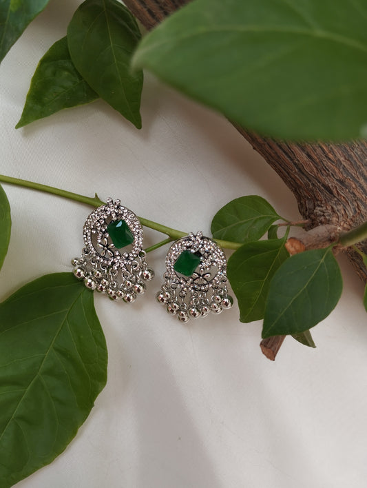 Regal & Party-Ready Royal green Stone