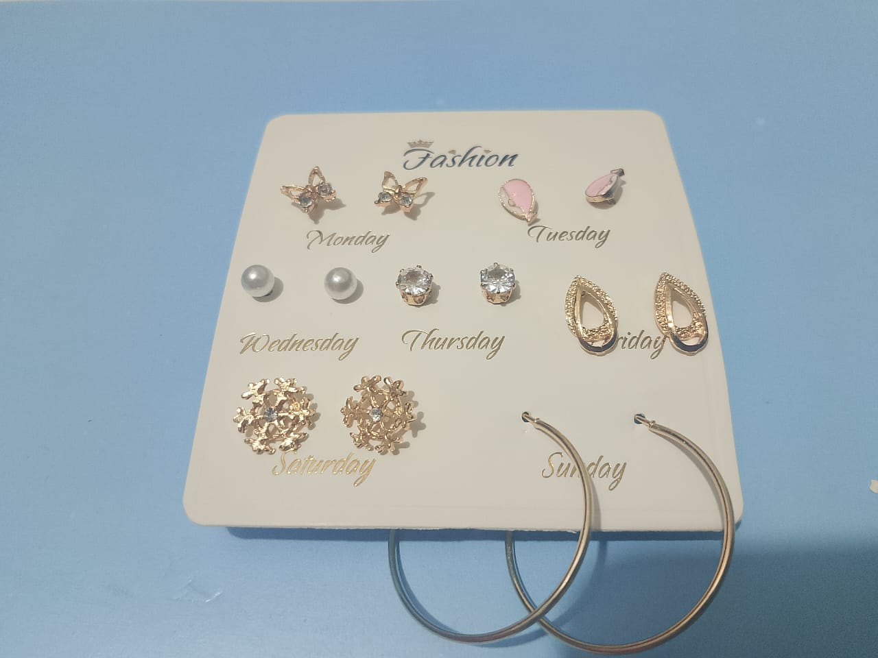 Bundle Of 9 Hair Accessory Set