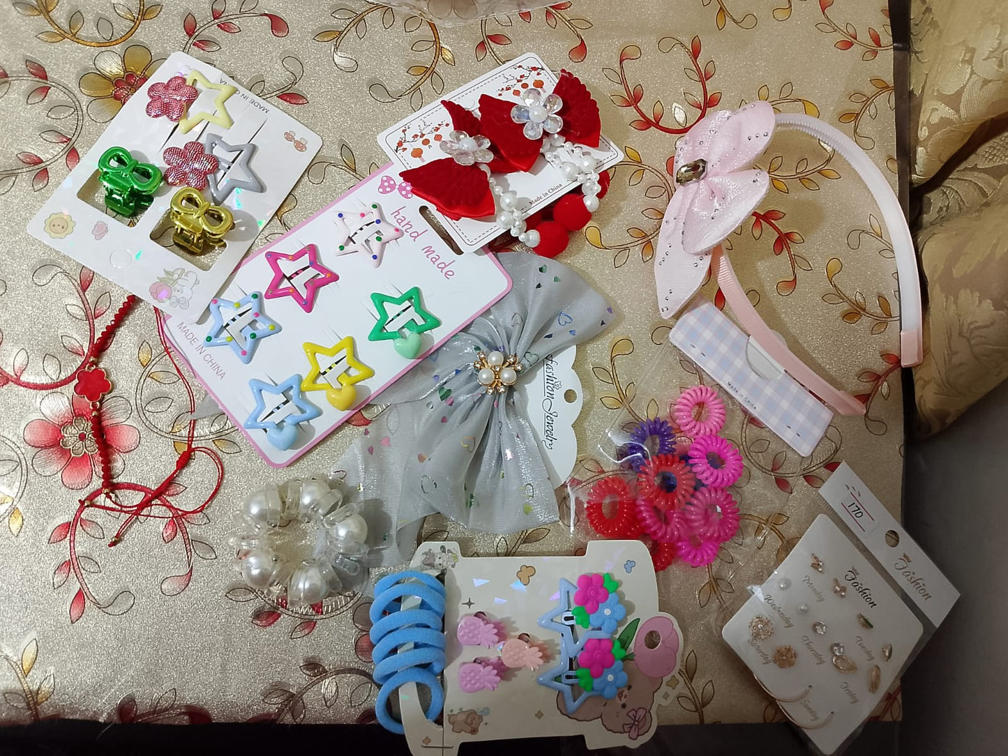 Bundle Of 9 Hair Accessory Set